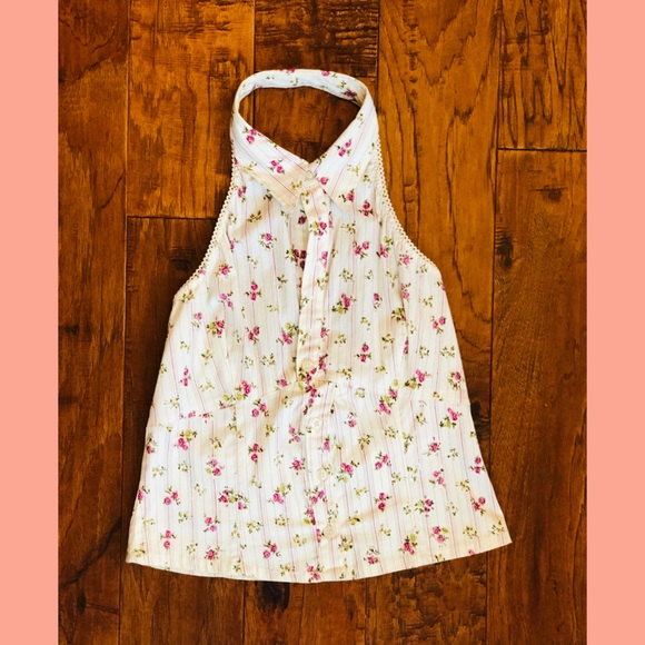 🌷Floral Halter Top - Picture 6 of 7